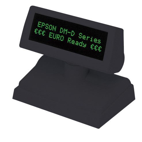 EPSON® DM-D110 BA Kundendisplay Epson dark grey, Anschlußart: USB+RS232